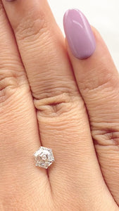 1.23ct | O-P/VVS2 Hexagon Shape Step Cut Diamond (GIA) - Modern Rustic Diamond