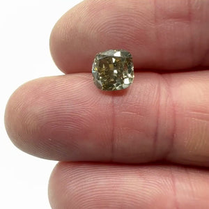 2.21ct | Champagne VS Cushion Shape Brilliant Cut Diamond - Modern Rustic Diamond