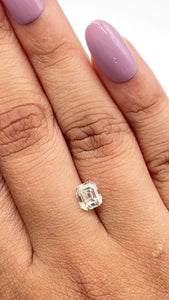 1.17ct | M/VS1 Emerald Shape Step Cut Diamond (GIA) - Modern Rustic Diamond