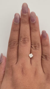 1.01ct | S-T/VS2 Asscher Shape Step Cut Diamond (GIA) - Modern Rustic Diamond