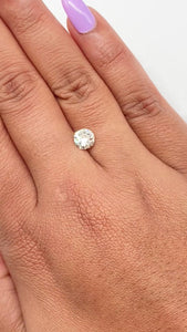 1.06ct | L/VS2 Round Shape Old European Cut Diamond (GIA) - Modern Rustic Diamond
