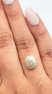 2.75ct | Salt & Pepper Cushion Shape Rose Cut Diamond - Modern Rustic Diamond
