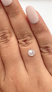 0.92ct | Rustic  Round Shape Rose Cut Diamond - Modern Rustic Diamond