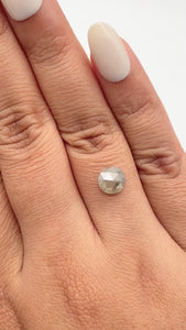 1.37ct | Rustic  Round Shape Brilliant Cut Diamond - Modern Rustic Diamond