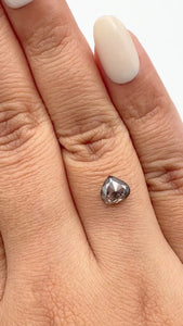 1.08ct | Rustic  Pear Shape Brilliant Cut Diamond - Modern Rustic Diamond