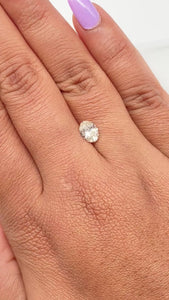 1.00ct | Champagne VS-SI Oval Shape Brilliant Cut Diamond - Modern Rustic Diamond
