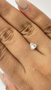 0.70ct | D/VS-SI Shield Shape Step Cut Diamond - Modern Rustic Diamond