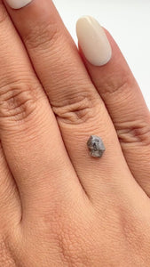 1.07ct | Rustic  Hexagon Shape Step Cut Diamond - Modern Rustic Diamond