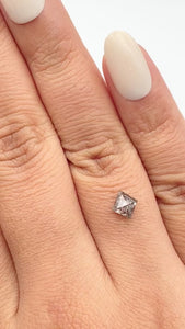 0.78ct | Rustic  Lozenge Shape Step Cut Diamond - Modern Rustic Diamond