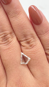 1.52ct | K/SI1 Kite Shape Portrait Cut Diamond (GIA) - Modern Rustic Diamond