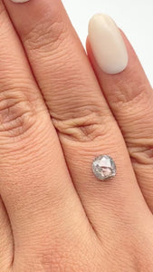 0.95ct | Rustic Cushion Shape Rose Cut Diamond - Modern Rustic Diamond