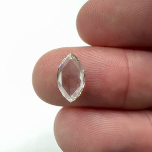 1.53ct | I/SI1 Marquise Shape Rose Cut Diamond (GIA) - Modern Rustic Diamond