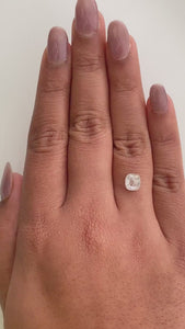 1.53ct | Rustic Cushion Shape Rose Cut Diamond - Modern Rustic Diamond