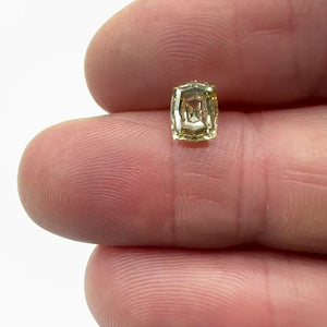 1.22ct | Champagne VVS Octagonal Shape Step Cut Diamond - Modern Rustic Diamond