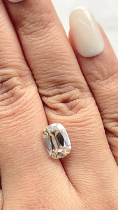 3.04ct | U-V/SI1 Cushion Shape Old Mine Cut Diamond (GIA) - Modern Rustic Diamond