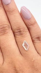 0.68ct | M/VVS Rhomboid Shape Portrait Cut Diamond - Modern Rustic Diamond