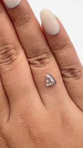 1.09ct | Rustic Kite Shape Brilliant Cut Diamond - Modern Rustic Diamond