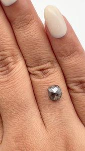 1.74ct | Rustic  Cushion Shape Rose Cut Diamond - Modern Rustic Diamond