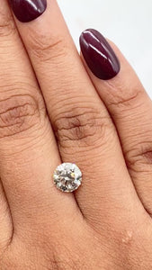 1.58ct | Q-R/VS2 Round Shape Brilliant Cut Diamond (GIA) - Modern Rustic Diamond
