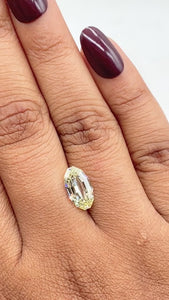 2.02ct | W-X/VS2 Oval Shape Step Cut Diamond (GIA) - Modern Rustic Diamond