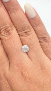 1.63ct | Rustic  Round Shape Brilliant Cut Diamond - Modern Rustic Diamond