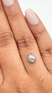 1.35ct | Rustic Cushion Shape Rose Cut Diamond - Modern Rustic Diamond