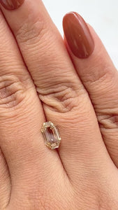 1.51ct | Fancy Light Brownish Yellow VVS2 Octagonal Shape Step Cut Diamond (GIA) - Modern Rustic Diamond