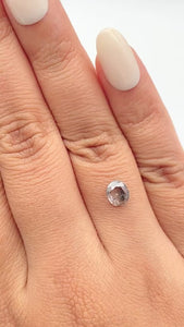 0.84ct | Rustic Oval Shape Rose Cut Diamond - Modern Rustic Diamond
