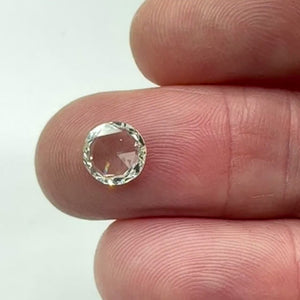 1.19ct | H/SI2 Round Shape Rose Cut Diamond (IGI) - Modern Rustic Diamond