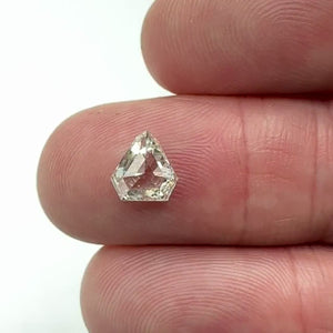 1.04ct | H-I/SI Shield Shape Step Cut Diamond - Modern Rustic Diamond