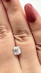 1.52ct | M/VS2 Cushion Shape Old Mine Cut Diamond (GIA) - Modern Rustic Diamond