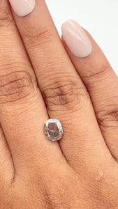 1.58ct | Rustic Cushion Shape Brilliant Cut Diamond - Modern Rustic Diamond