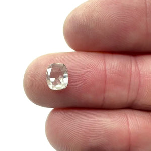 0.80ct | G-H/VVS Cushion Shape Rose Cut Diamond - Modern Rustic Diamond