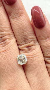 2.02ct | S-T/VS2 Asscher Shape Step Cut Diamond (GIA) - Modern Rustic Diamond