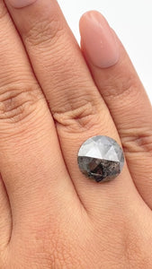 5.79ct | Rustic Round Shape Rose Cut Diamond - Modern Rustic Diamond