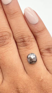 1.83ct | Rustic Cushion Shape Rose Cut Diamond - Modern Rustic Diamond