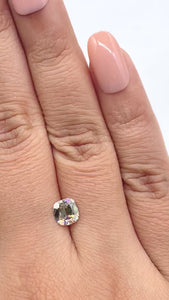 1.07ct | Fancy Light Brownish Yellow VS1 Cushion Shape Old Mine Cut Diamond (GIA) - Modern Rustic Diamond