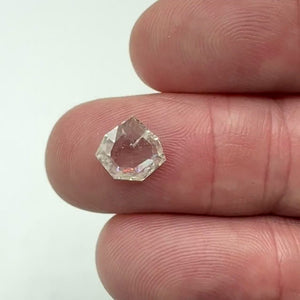 1.03ct | I-J/SI Shield Shape Rose Cut Diamond - Modern Rustic Diamond