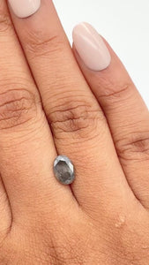 1.32ct | Rustic Oval Shape Brilliant Cut Diamond - Modern Rustic Diamond