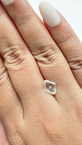 1.19ct | L/VS2 Lozenge Shape Step Cut Diamond (GIA) - Modern Rustic Diamond