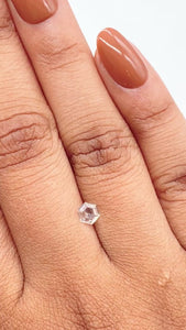 0.31ct | E/SI1 Hexagon Shape Step Cut Diamond - Modern Rustic Diamond