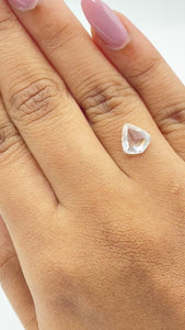 1.50ct | D/VS2 Kite Shape Rose Cut Diamond (GIA) - Modern Rustic Diamond