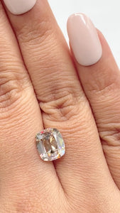 4.01ct | U-V/VVS1 Cushion Shape Old Mine Cut Diamond (GIA) - Modern Rustic Diamond