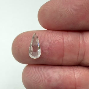 1.05ct | J/VS2 Pear Shape Rose Cut Diamond (IGI) - Modern Rustic Diamond