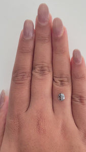 1.04ct | Rustic Oval Shape Rose Cut Diamond - Modern Rustic Diamond