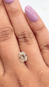 1.53ct | Champagne VS1 Octagonal Shape Step Cut Diamond (GIA) - Modern Rustic Diamond