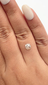 0.59ct | Rustic  Cushion Shape Rose Cut Diamond - Modern Rustic Diamond