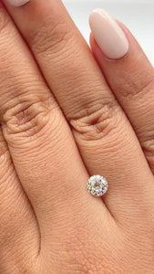 0.80ct | I-J/VVS Round Shape Old European Cut Diamond - Modern Rustic Diamond
