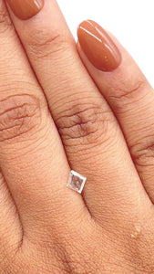 0.46ct | E/VVS2 Lozenge Shape Step Cut Diamond - Modern Rustic Diamond
