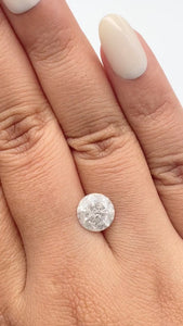 2.59ct | Rustic  Round Shape Brilliant Cut Diamond - Modern Rustic Diamond